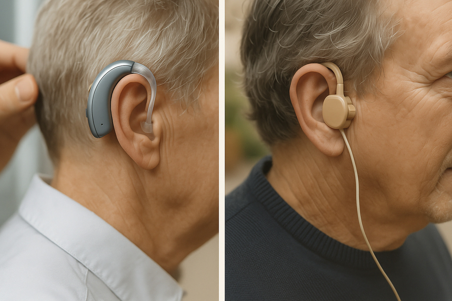 Diferencias entre audífono auditivo y amplificador auditivo.