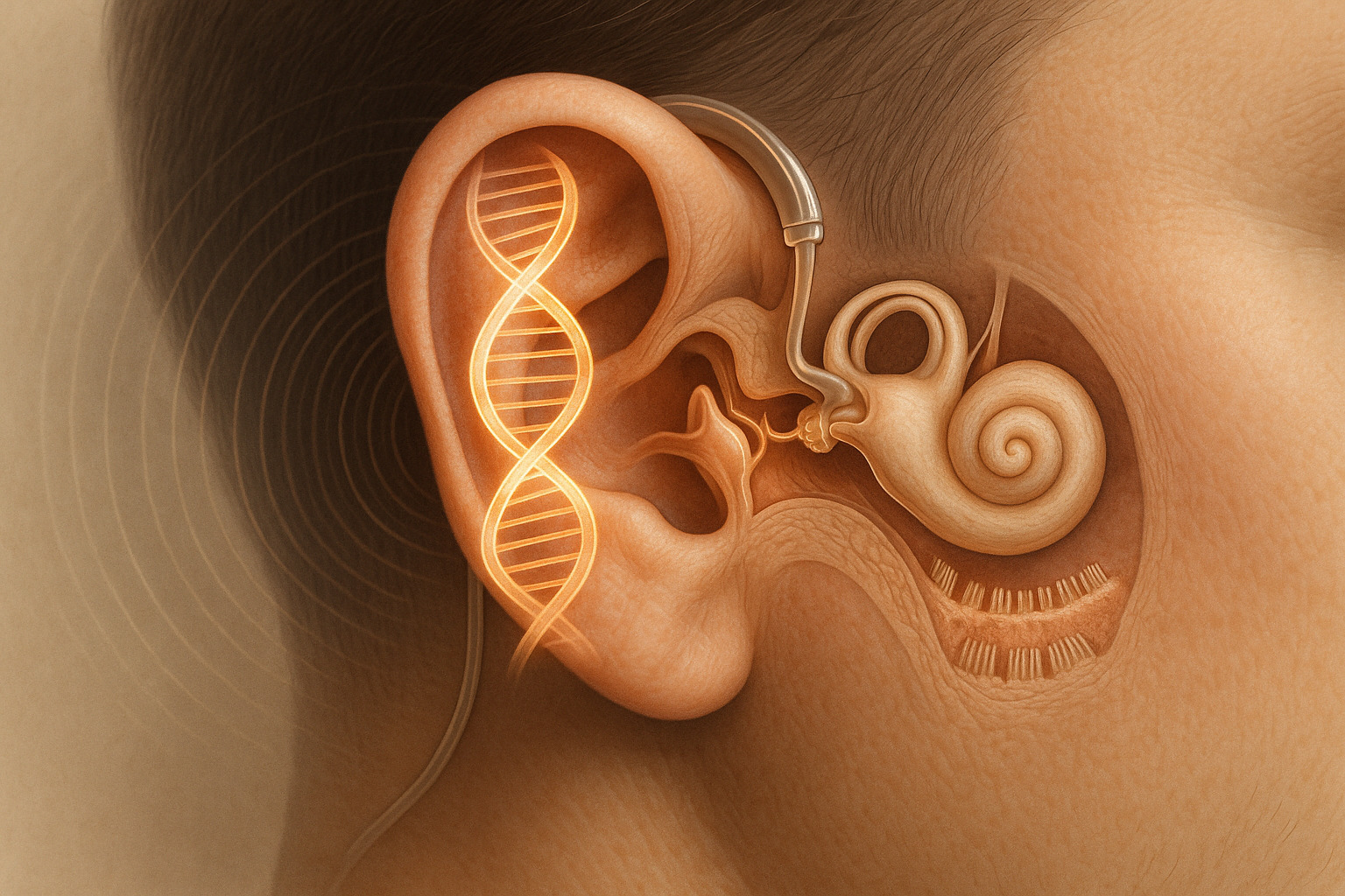 Cómo influyen los genes en la pérdida auditiva