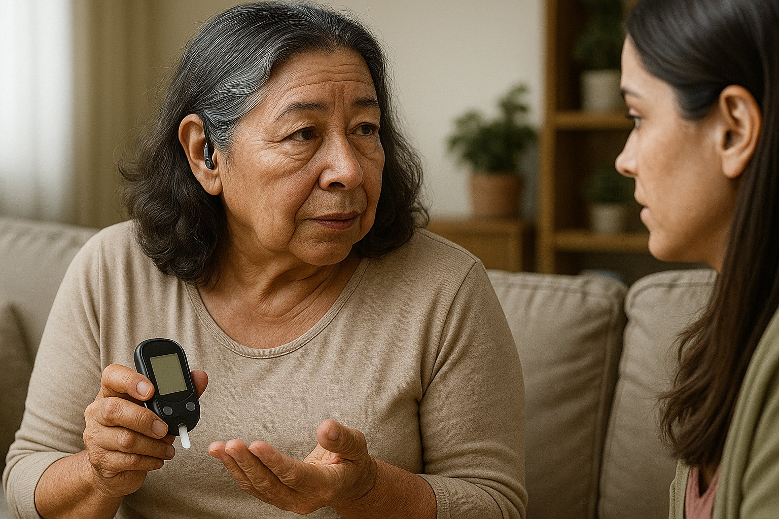 El vínculo entre la diabetes y la pérdida auditiva.